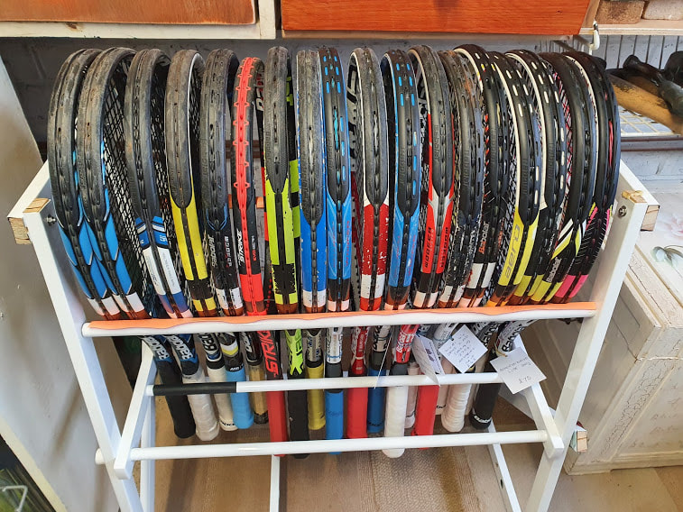 second hand tennis rackets, rackets for sale